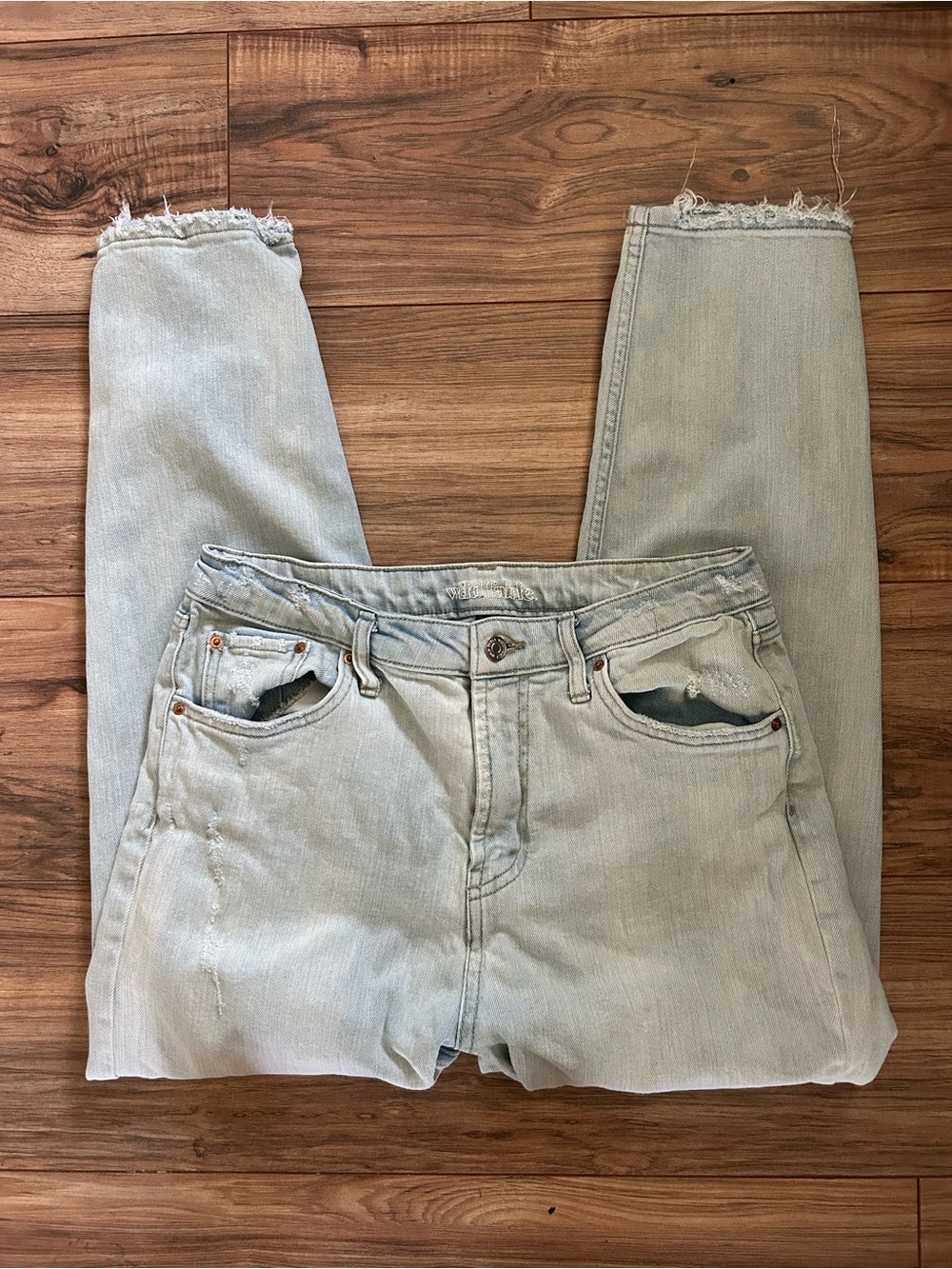 Wild Fable Light Wash Straight Jeans